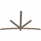 Ekena Millwork Alberta Smooth Timber Gable Bracket, Douglas Fir, 84"W x 53"H x 1 1/2"D x 3 1/2"F, 15/12 Pitch GBW084X53X0204ALB00SDF - alternate 2